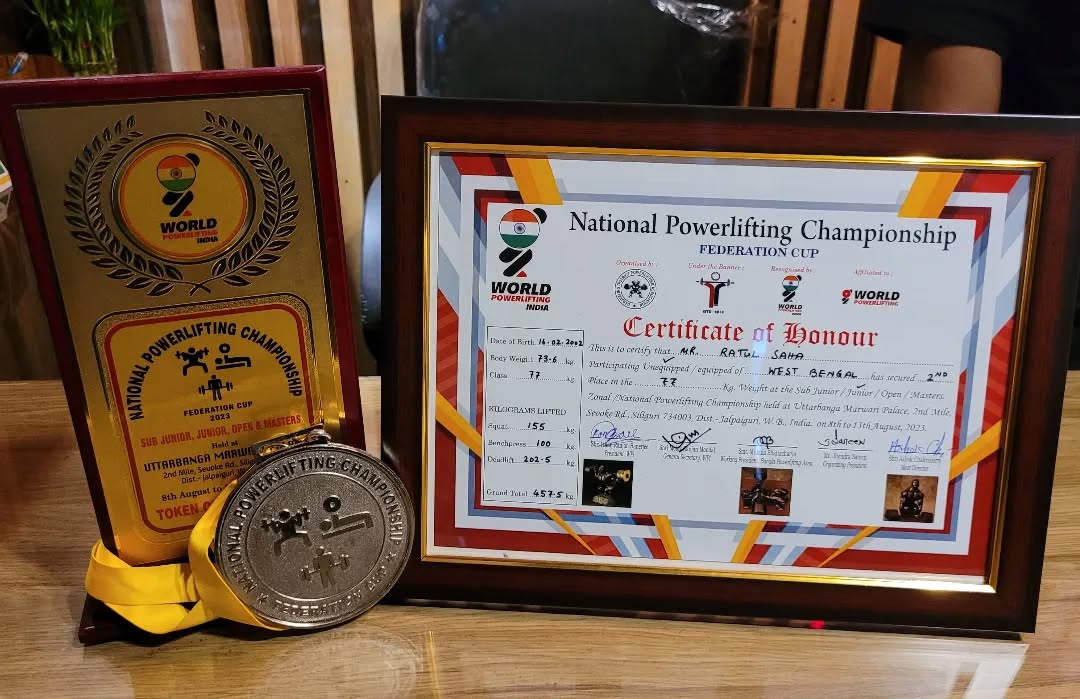 National Powerlifting Championship 2023 - 2nd Place