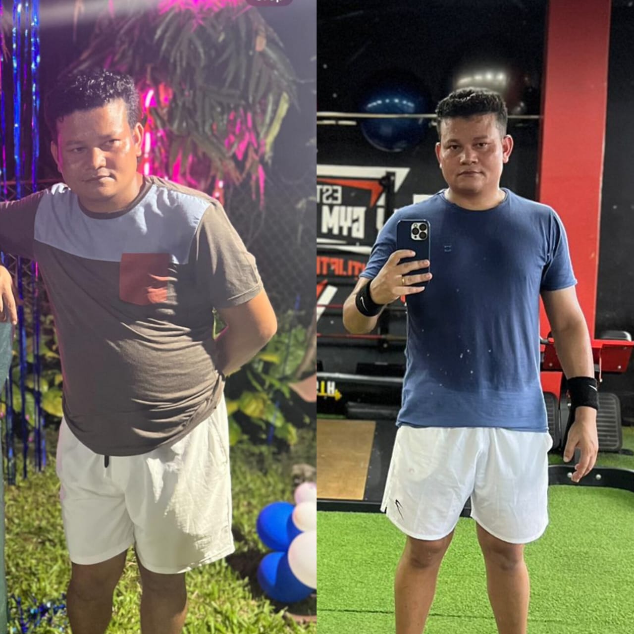 Dan Biswakarma - 2 months transformation